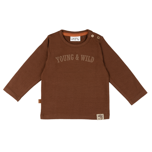 Frogs & Dogs Shirt Young & Wild - Friends in the Woods
