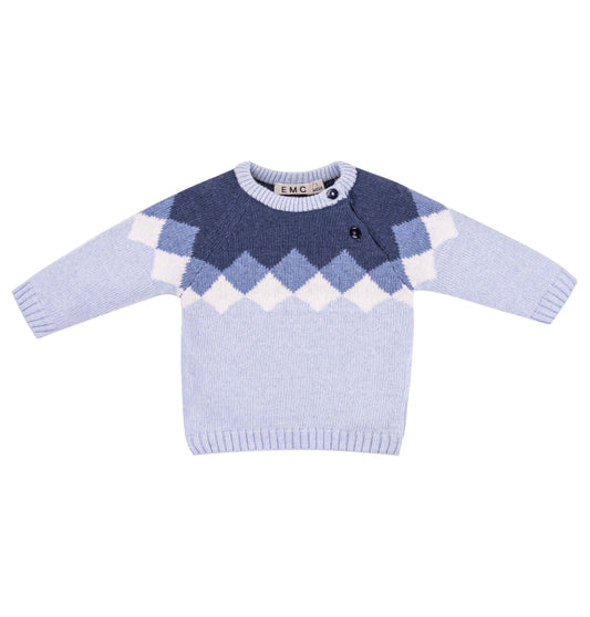 EMC Sweater Blauw CE1916