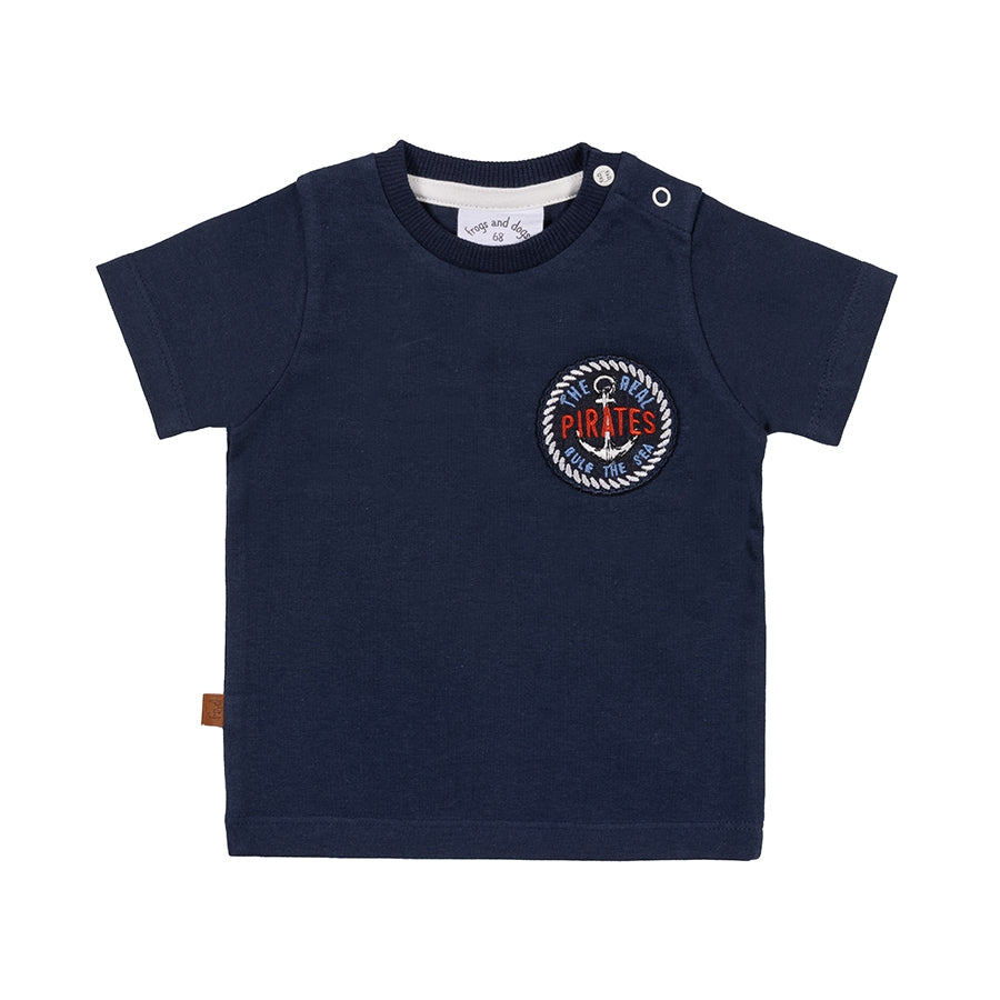 Frogs & Dogs T-Shirt Pirate Navy